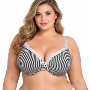 Dreamwear Bra 44D Underwire Striped